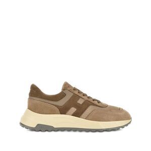 Hogan Men Hyperlight Suede And Mesh Sneakers